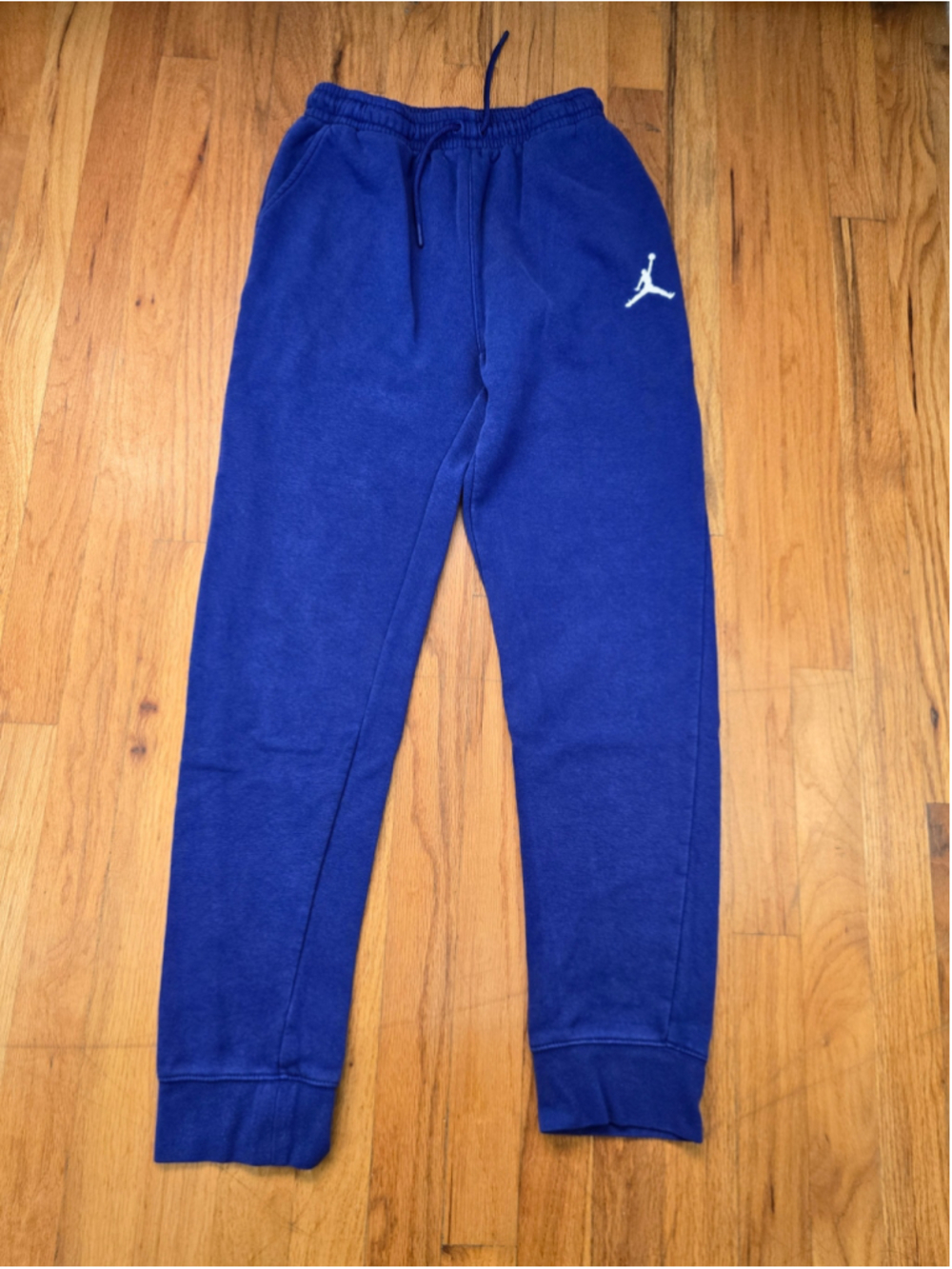 Boys Jordan Sweatpants Joggers XL Blue White